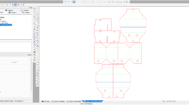 Step 1:
2D CAD Design